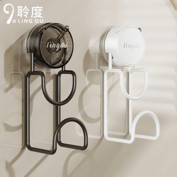 聆度吸盘脸盆架卫生间收纳架免打孔壁挂式置物架盆子挂钩浴室挂架,家庭/个人清洁工具,脸盆架,淘宝优惠券,粉丝福利购,淘宝优惠卷