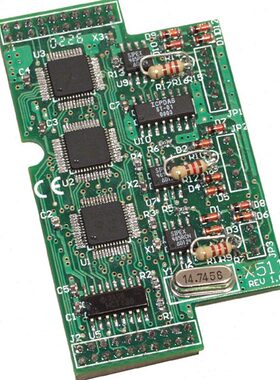 X511 3通道RS-485扩展板(用于I-7188XB,I-7188XG,I-7188EX