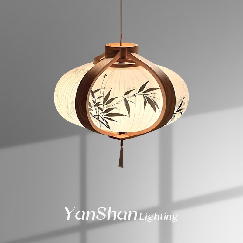 宋代美学新中国风餐厅枝形吊灯禅宗瓦比z萨比风格卧室茶室酒吧民