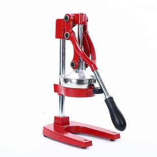 厂家直供创意商用手动榨汁器不锈钢压汁机多功能便捷式手摇榨汁机