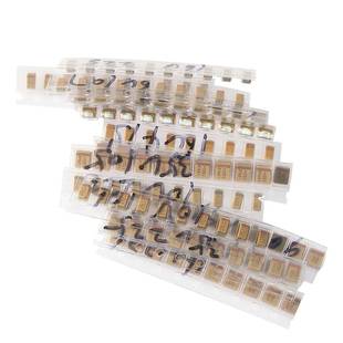 1uf~220uf钽电容样品元件6~35v贴片电容A型/B型混合套件150只袋装