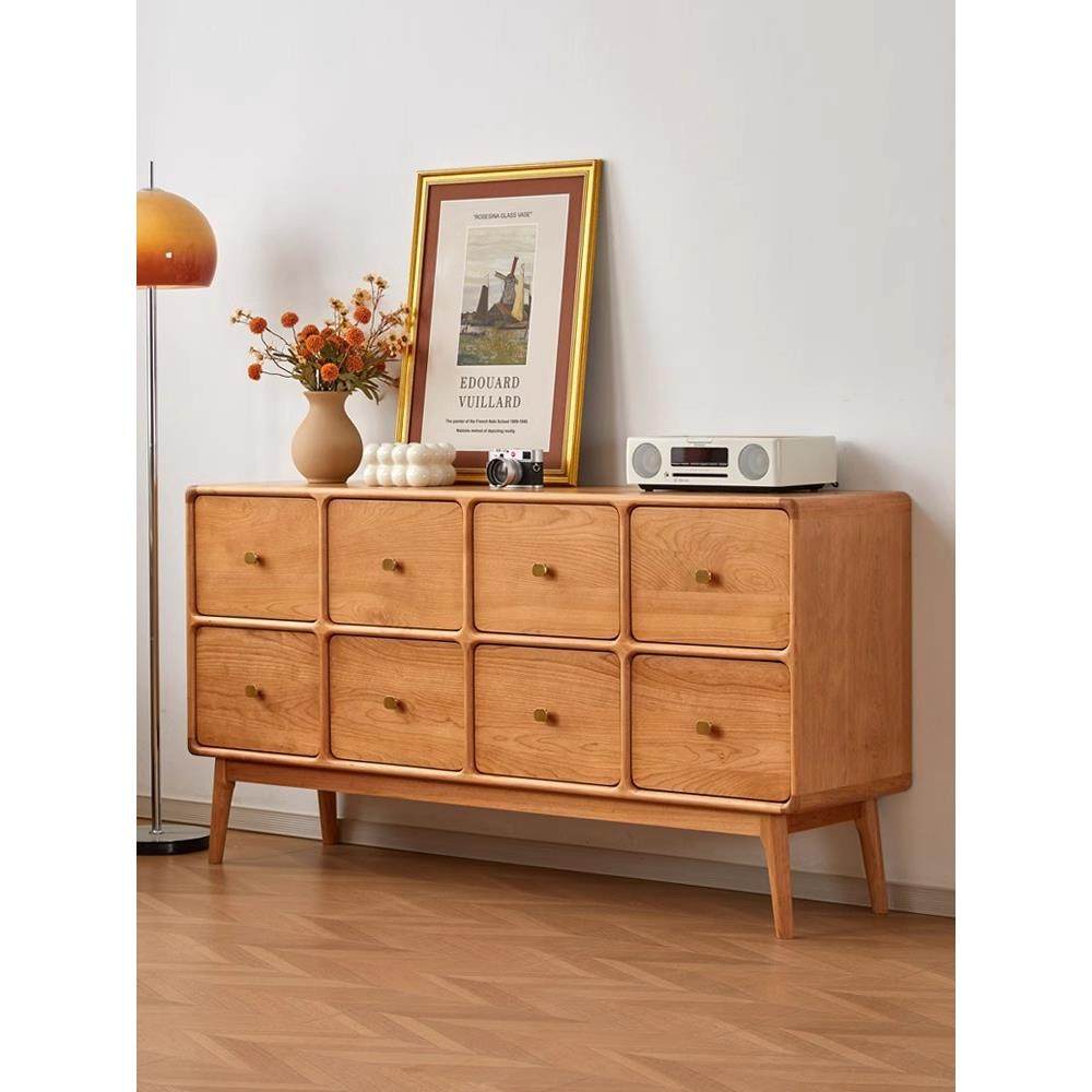 日式简约樱桃木斗柜客厅全实木八斗柜卧室收纳柜大容量抽屉储物柜,饰品/流行首饰/时尚饰品新,其他DIY饰品配件,淘宝优惠券,粉丝福利购,淘宝优惠卷