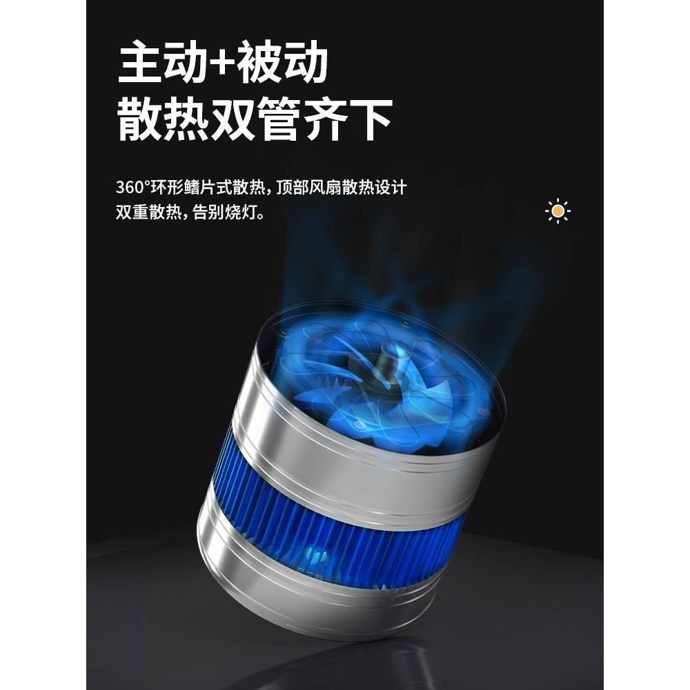 yee水草灯爆藻草缸灯led全光谱支架发色小筒灯防鱼缸灯吊灯流溪缸