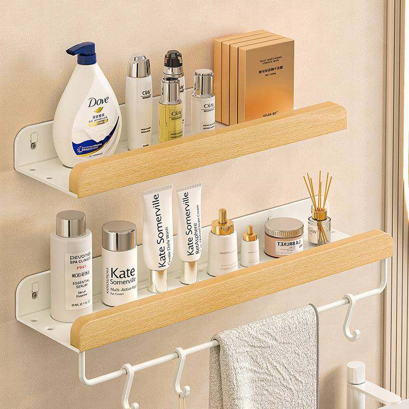 浴室卫生间置物架壁挂式厕所洗漱台洗手台间墙上架子免打孔毛新品,收纳整理,书桌收纳置物架,淘宝优惠券,粉丝福利购,淘宝优惠卷