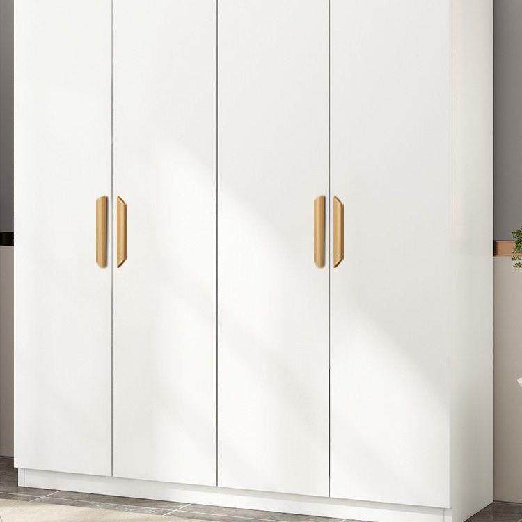 衣柜家用卧室出租房用实木质对开门成人衣柜简易组装板式简约衣橱