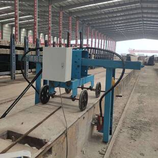 箱梁翼板凿毛机 空心板梁凿毛机 自动行走气动凿毛机