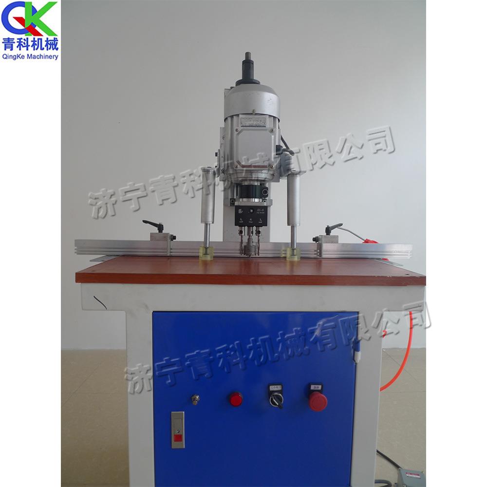 小型台式头铰链钻木板工qk-scf-4式家具机开孔电动衣柜门垂单直机
