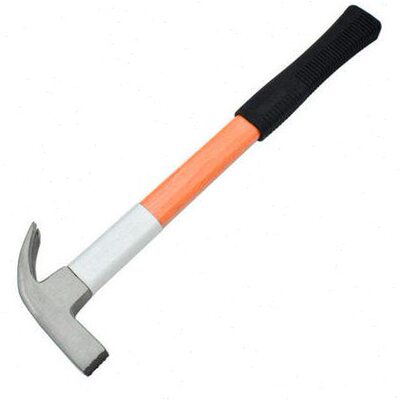 EVERPOWER 艾威博尔纤维柄方头磁铁羊角锤 500014 羊角锤