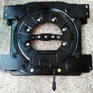 适用东风风行S500汽车座椅专用360度旋转盘改装 底座机构无损安装