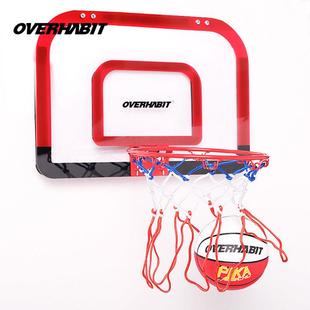 军哥迷你小篮筐室内免打孔一号球篮球框青少年儿童家用篮球投篮框