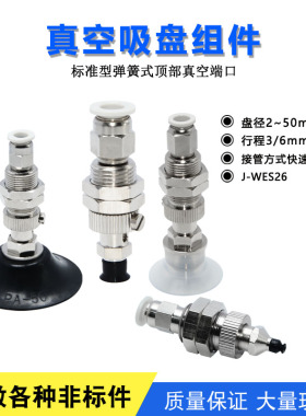 J-WES26-d2/d3/d4/d6/d8/d10/d15/d20/d25/d30/d40/d50弹簧式顶部