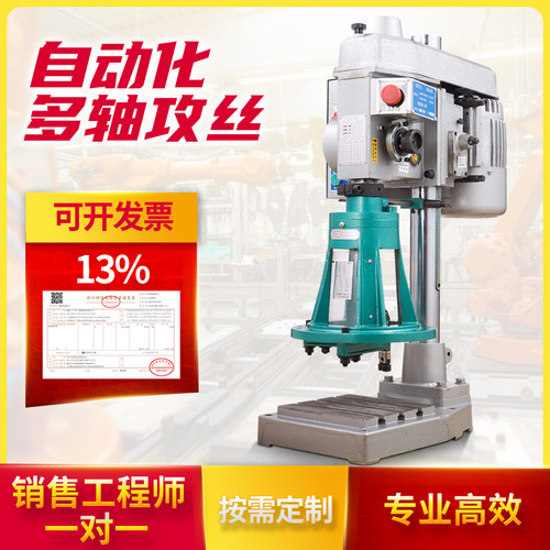 4508攻牙机全自动齿轮式电动自动攻丝机高精度6516多轴器多头定制