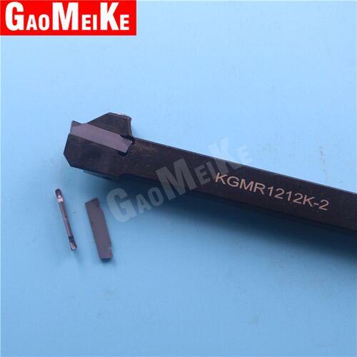 走心机切断刀杆KGMR1212K-2通装GMM2020-MT平口斜口槽刀片