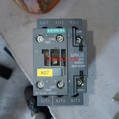 西继迅达接触器3RT6024-1AN20全新