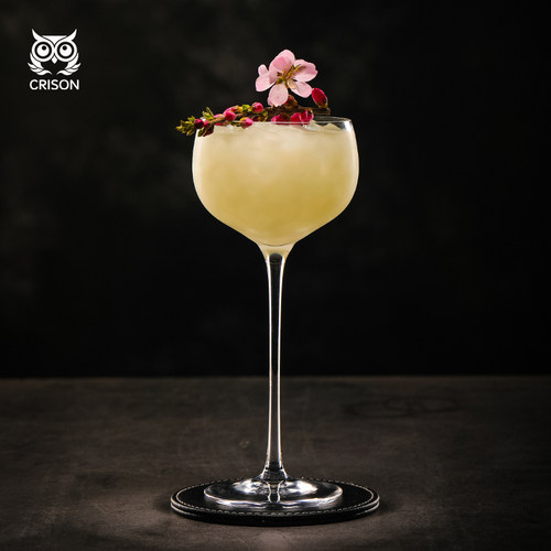 CT2801 CRISON日式水晶高脚鸡尾酒杯 马天尼杯 专业调酒杯 红酒杯