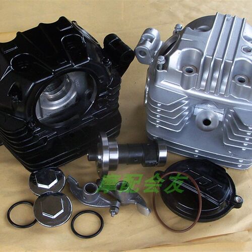 适用WY125嘉陵200JL145配件CB133独狼JH125-F7A金悍150摩托气缸头