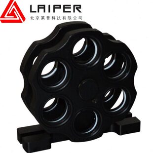 光学滤光片轮手动旋转滑轮夹持固定滤波镜片光具座光电元件调整架