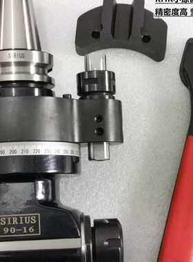 加工中心侧铣头CNC90度角度头钻孔攻牙铣削ER直角动力头BT40BT50