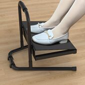 办公室脚踏板桌下脚凳可调节升降搁脚垫工位放脚踏神器踩脚垫脚器