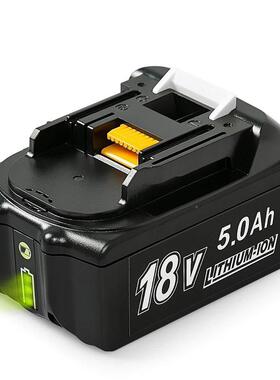 替代mkite18V电动工具电池牡BL18360aBL180备698用田可充电锂电池