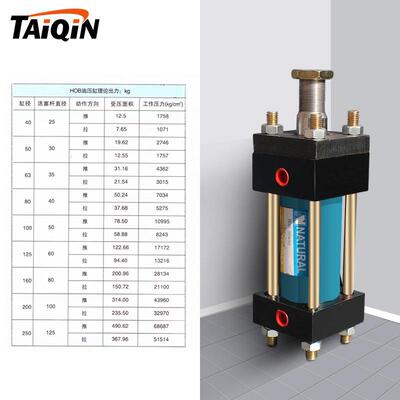 HO重型液压油缸液压可系统总成/CAA调油缸+法兰脚座/单双耳液压B