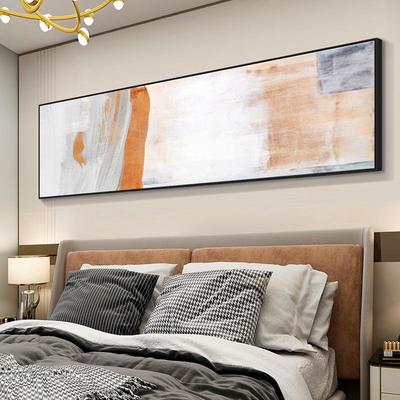 主卧室床装饰画挂现代简SQ6842背约轻奢房间景墙面画抽象高级感头
