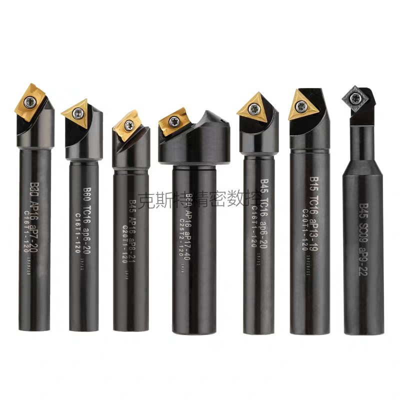 单边15 30 45 60 75度数控倒角刀杆 装TCMT11 TCMT16 范围ap8-60