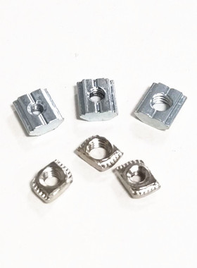 欧标1515铝挤型材料滑块螺母 T型螺母 先装后装 预置螺帽1515M3 M