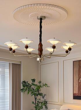 法式中古客高美26683式厅复古级感吊灯卧餐厅书房南洋风实室木个