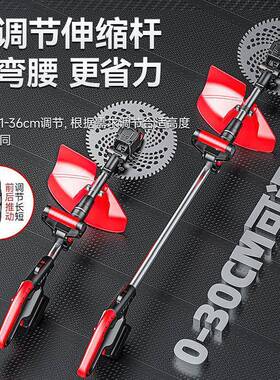 9寸无机刷电动机割草机锂电持除草小WKP型家用手锂电打草充电锄草