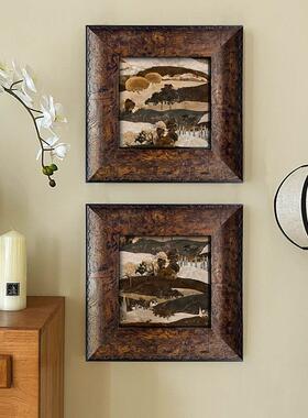 法式中古客玄关装饰画高级感小众复风古B-562厅挂画老钱走风书房