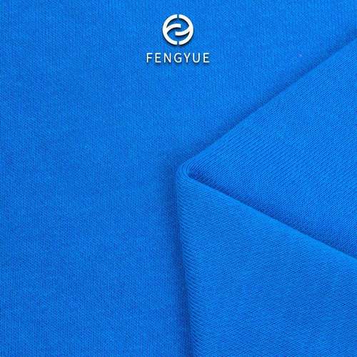 现料货320g精织品棉大卫衣VUD混棉涤纺毛圈布料服装面潮牌针面料