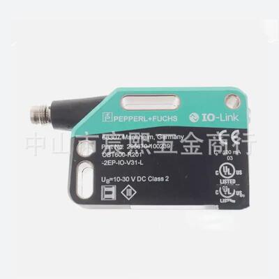 全新OBR12-R100OBR12M-R-2EM-IOP-L激光射板型光电传感器267075-1