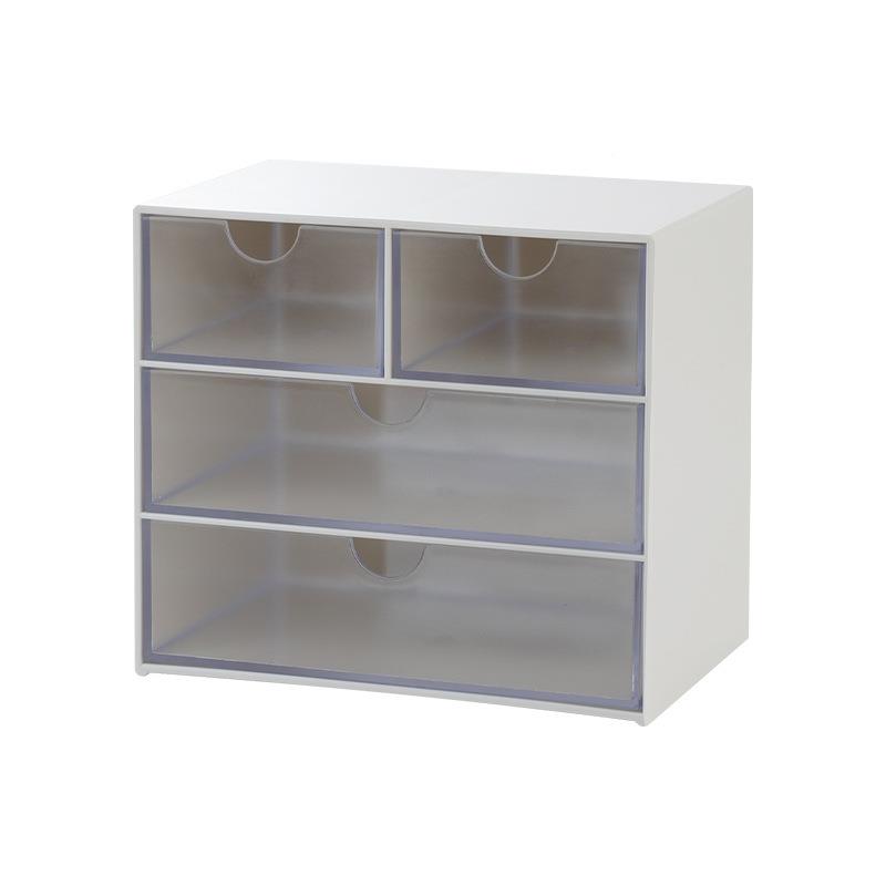 SD-2510直销家居多格抽分类分收纳首饰盒透明屉格归类桌面置理物