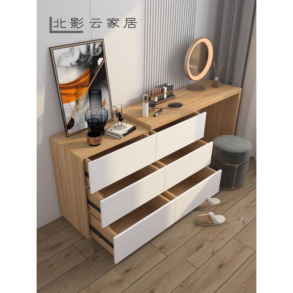 柜L6卧YA4L现代约梳妆台女室小户型SZT001化妆桌多简功能梳妆桌电
