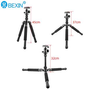 便携拍照三脚架户外旅游三摄架摄微单反相机角直播支架影无品牌/