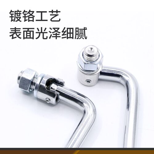LS506拉手不锈钢工具箱把手可转动折叠孔距90-120mm活动拉手PL004