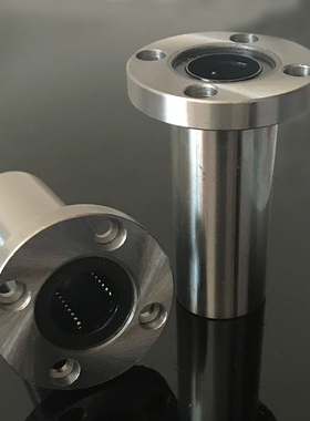 欧标圆法兰加长型直线轴承LMEF12 16 20 25 30 40 5060LUU带E轴承