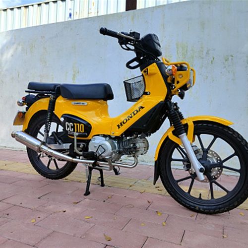 适用本田幼兽CC110改装排气复古高流量浑厚改装不锈钢全段消声器