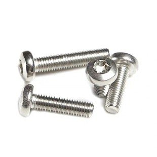 2mm粗304不锈钢螺丝十字圆头螺栓盘头螺钉GB818