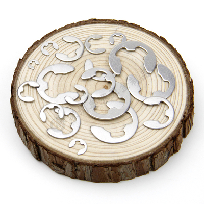 304不锈钢 开口挡圈 E型卡簧 卡扣M1.2 1.5 2.5 3.5 4 5 68101215