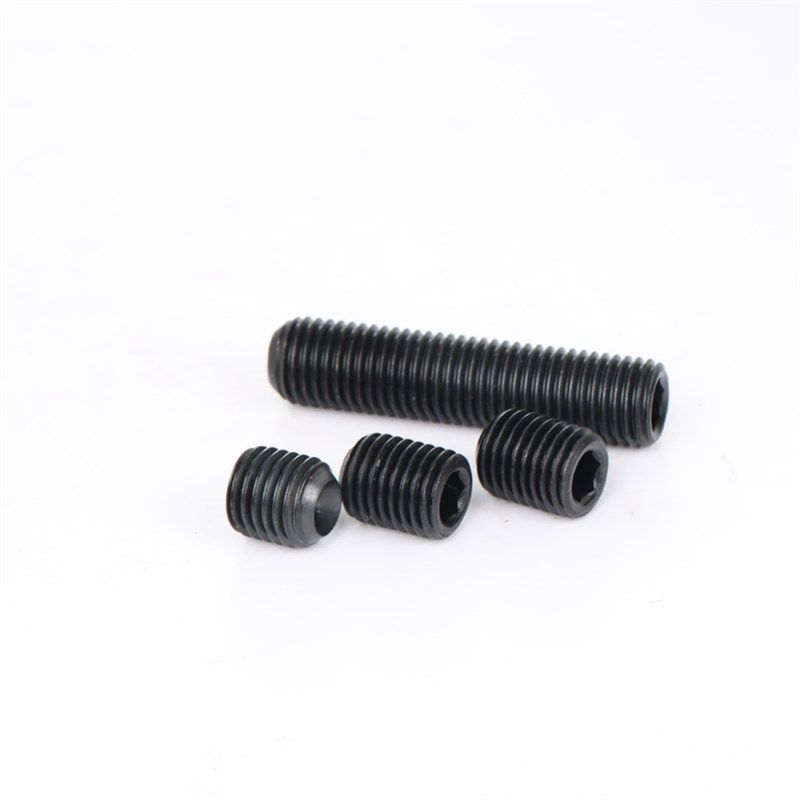 12.9级紧定螺丝M6x5x6x8x10x12x16x20x25x30x35x4060无头机米凹端