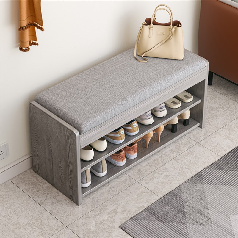换鞋凳家用门口鞋架可坐式入户软包坐垫鞋柜坐凳一体穿鞋凳进门凳