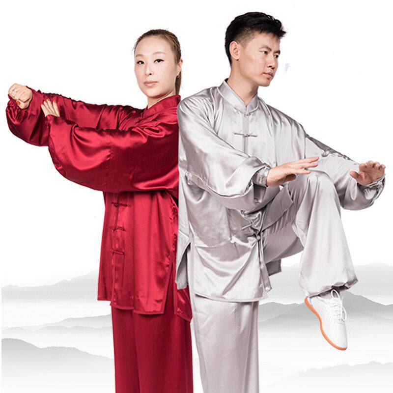 易武堂重磅真丝太极服30姆米品牌高端桑蚕丝太极拳春夏秋季男女款