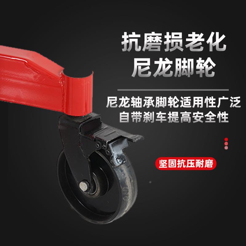 电手动动液压堆高叉车电NLI堆高车1t2t手动搬运升高车动车手动升