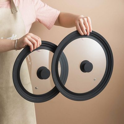 16/18/20/24/26/28/30/32cm钢化玻璃锅盖家用砂锅盖单独炒锅盖蒸