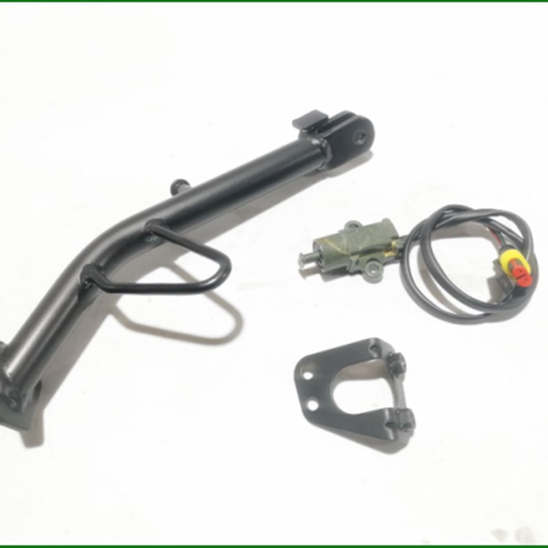 小黄龙BJ250-15A边撑边脚架z单脚架单撑熄火开关安装板固定支架15