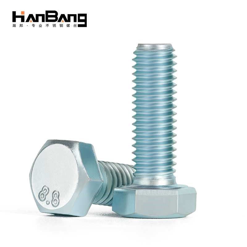 j814高强度16MM2加长螺栓M6级M盒装0MM12M1M0镀锌外六角螺丝18MMg