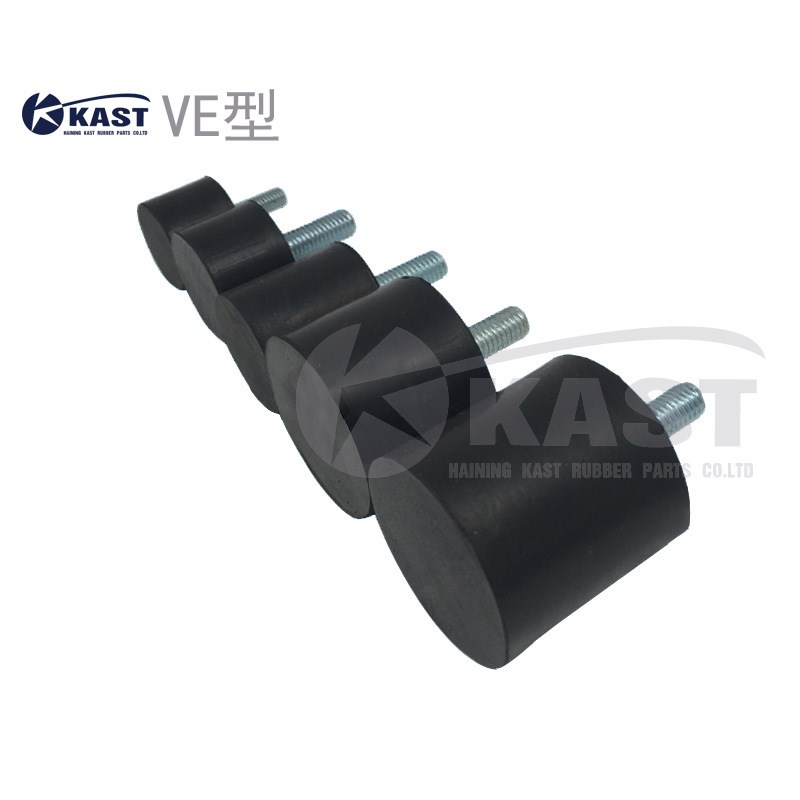 橡胶减震器 一端外螺纹 NHE04-2015 2020 25I20 2525 3020-M6 M8