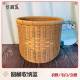 W137圆筒圆形大号收纳篮仿藤客厅家用储物收纳筐收纳篮38